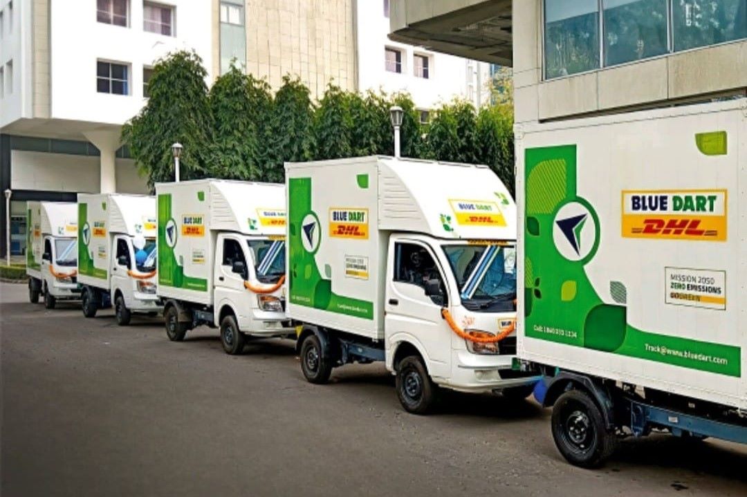 Blue Dart Expands EV Fleet For Greener Future